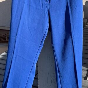 H&M Electric Blue Straight Leg Pants